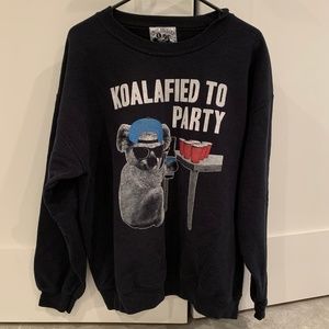 Koalafied to Party Sweatshirt